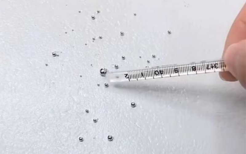 体温计水银突破怎么办？？？？